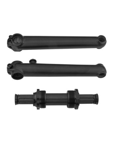 Crank Set Chromoly 175mm EU/BB 8t Black.